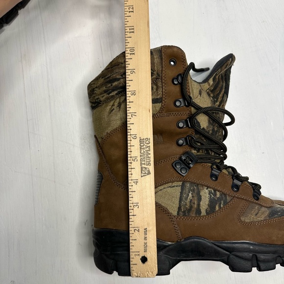 Magnum Sportsman Men’s 9.5 Camo Leather Hunting Boots Thinsulate Hi-Tec Eco Tred - Picture 12 of 13